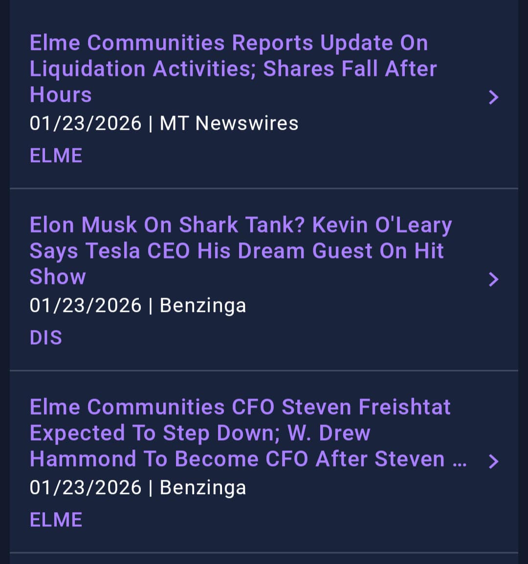 Just The Tip: ELME DIS