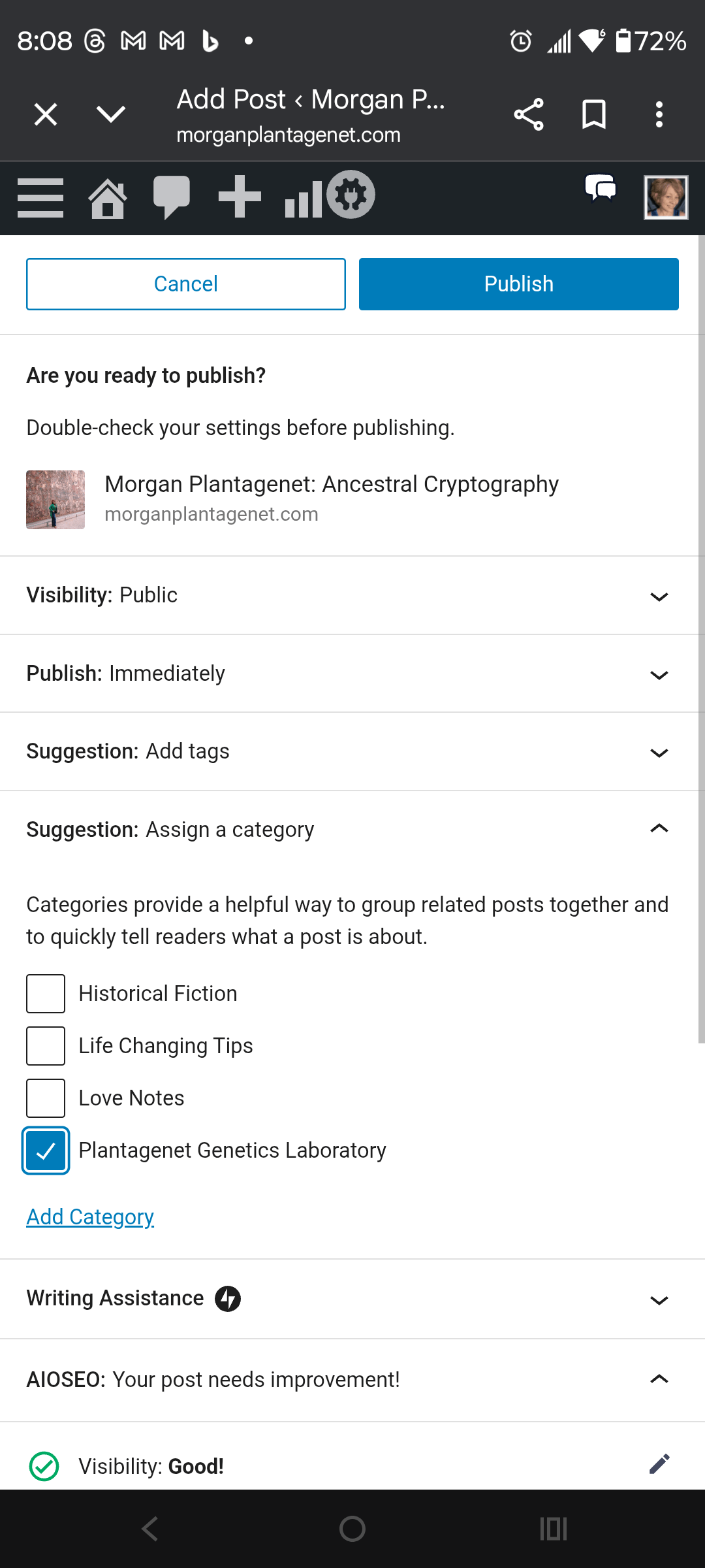 1000128160 - Morgan Plantagenet: Ancestral Cryptology and Genetic Cartography News 1000128160
