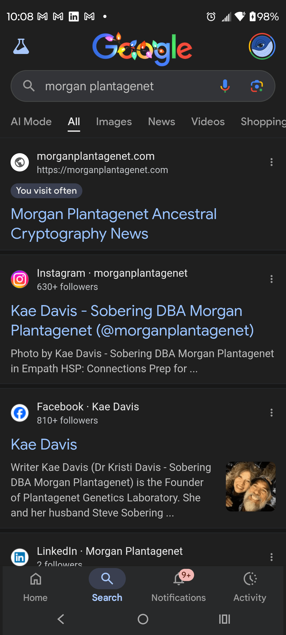 1000129930 - Morgan Plantagenet: Ancestral Cryptology and Genetic Cartography News 1000129930