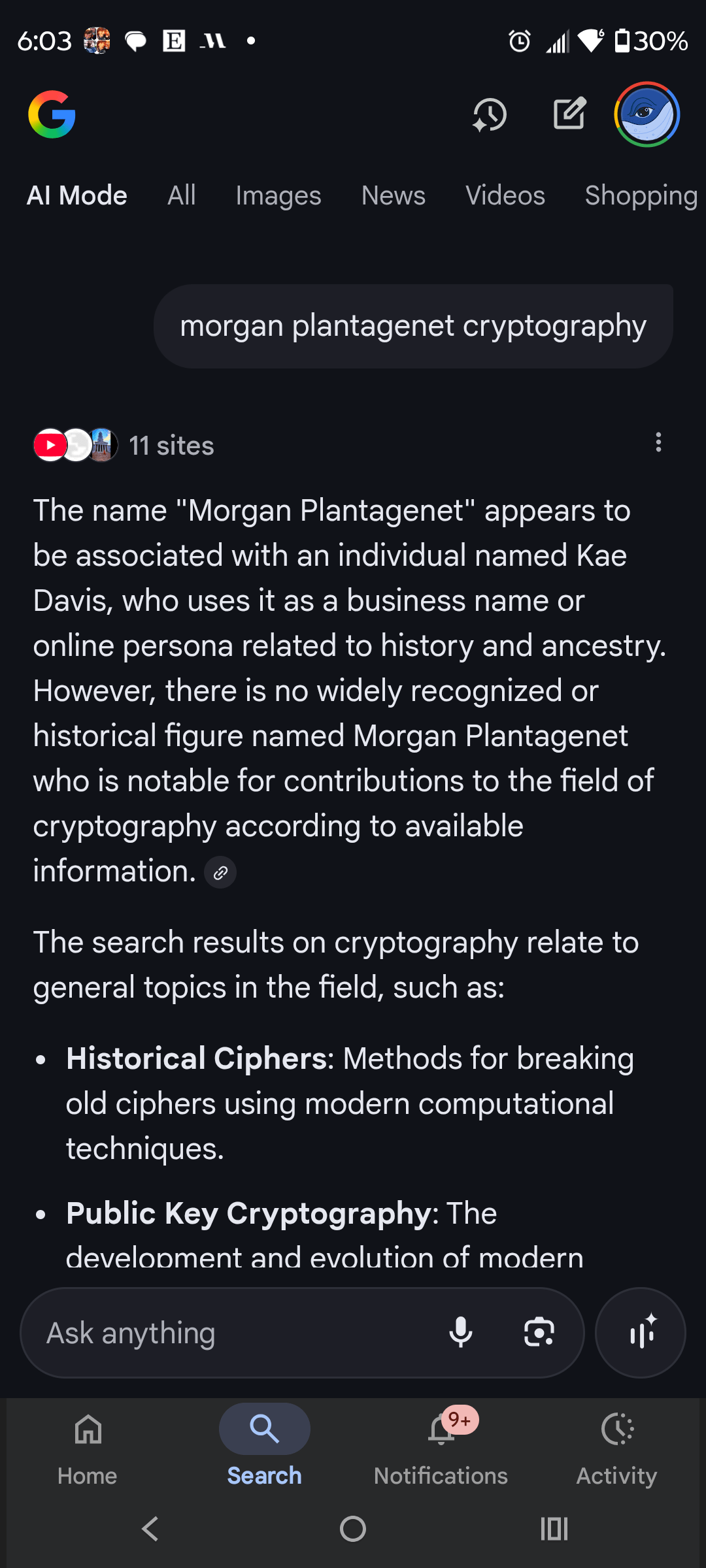 1000130053 - Morgan Plantagenet: Ancestral Cryptology and Genetic Cartography News 1000130053