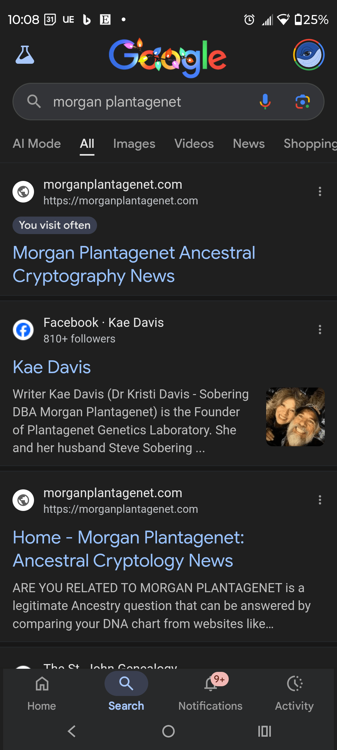 1000130441 - Morgan Plantagenet: Ancestral Cryptology and Genetic Cartography News 1000130441