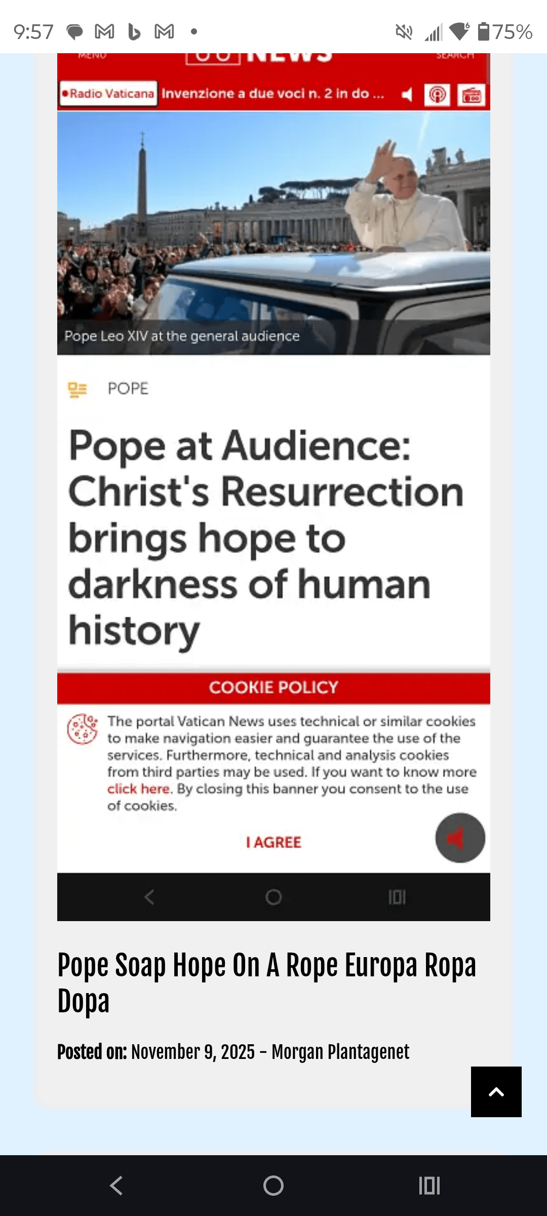 - Morgan Plantagenet: Ancestral Cryptology and Genetic Cartography News