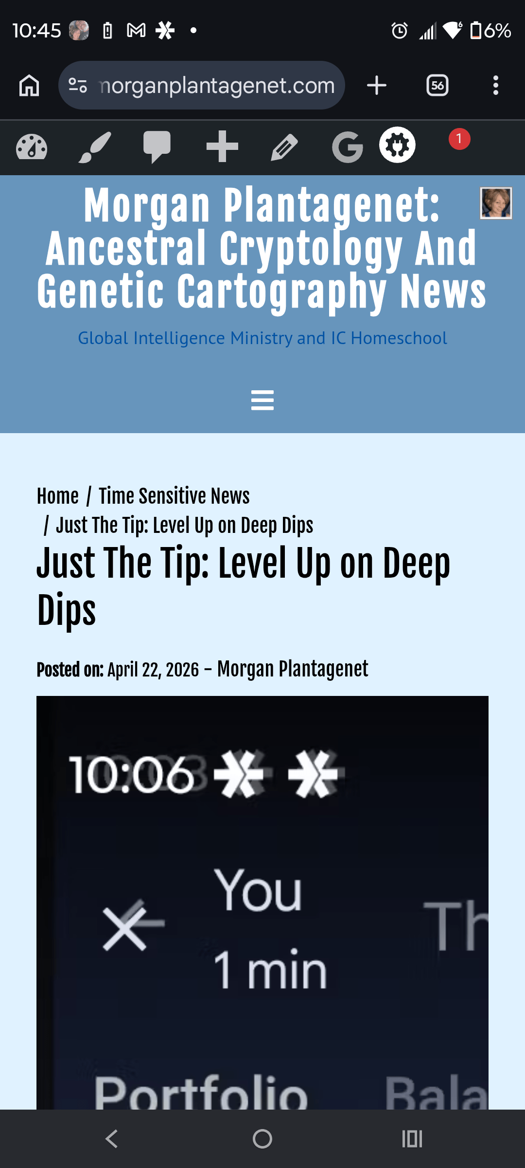 - Morgan Plantagenet: Ancestral Cryptology and Genetic Cartography News
