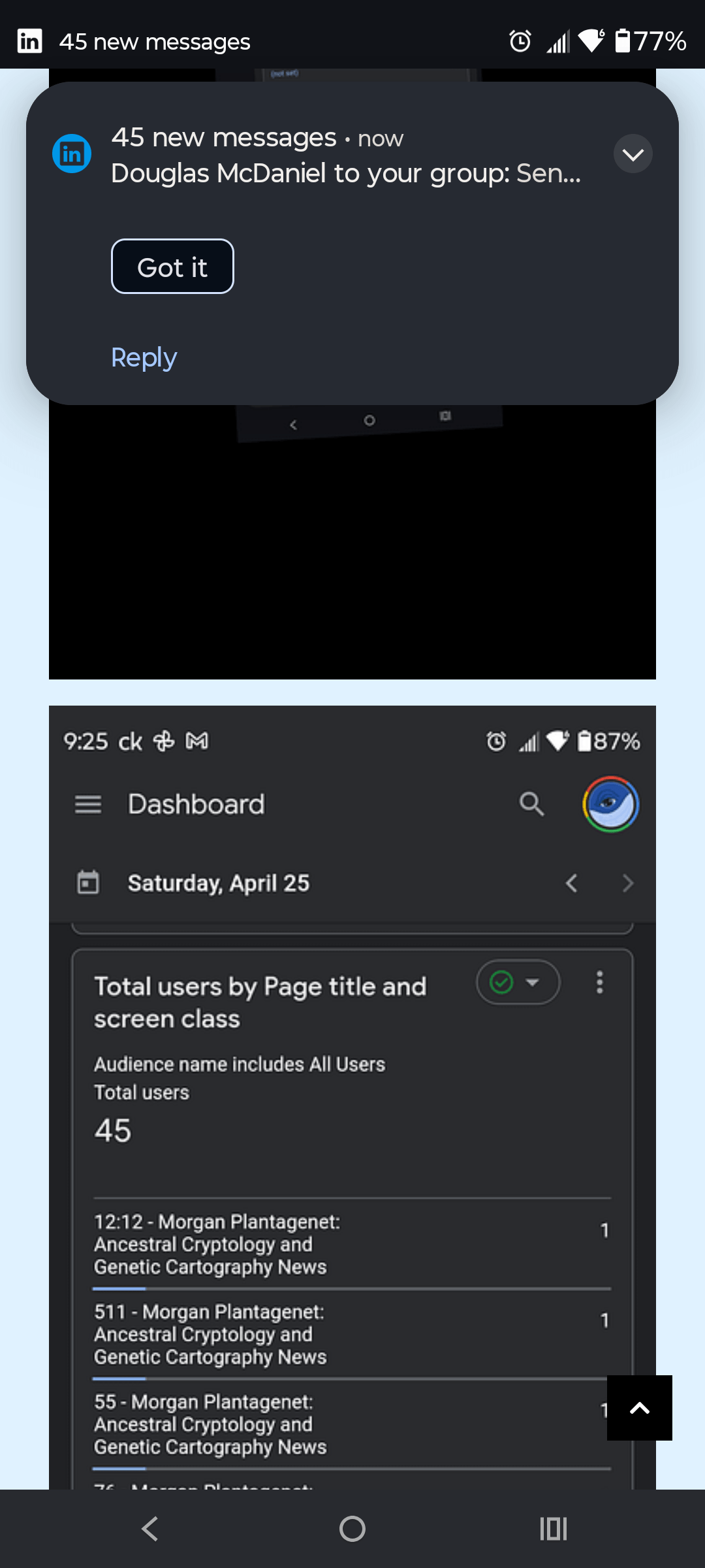 - Morgan Plantagenet: Ancestral Cryptology and Genetic Cartography News
