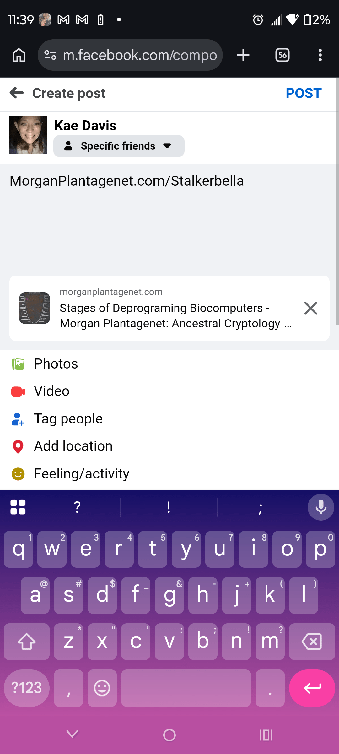 - Morgan Plantagenet: Ancestral Cryptology and Genetic Cartography News