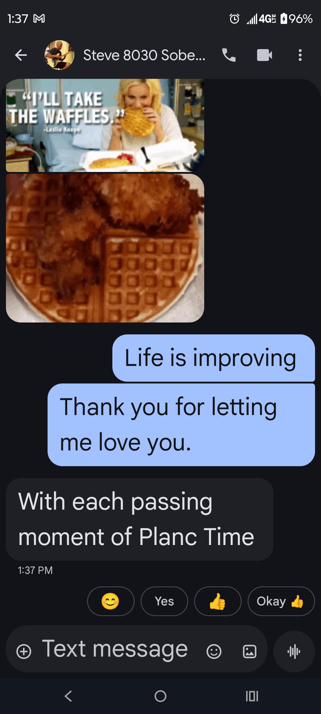 Thank You For Letting Me Love You