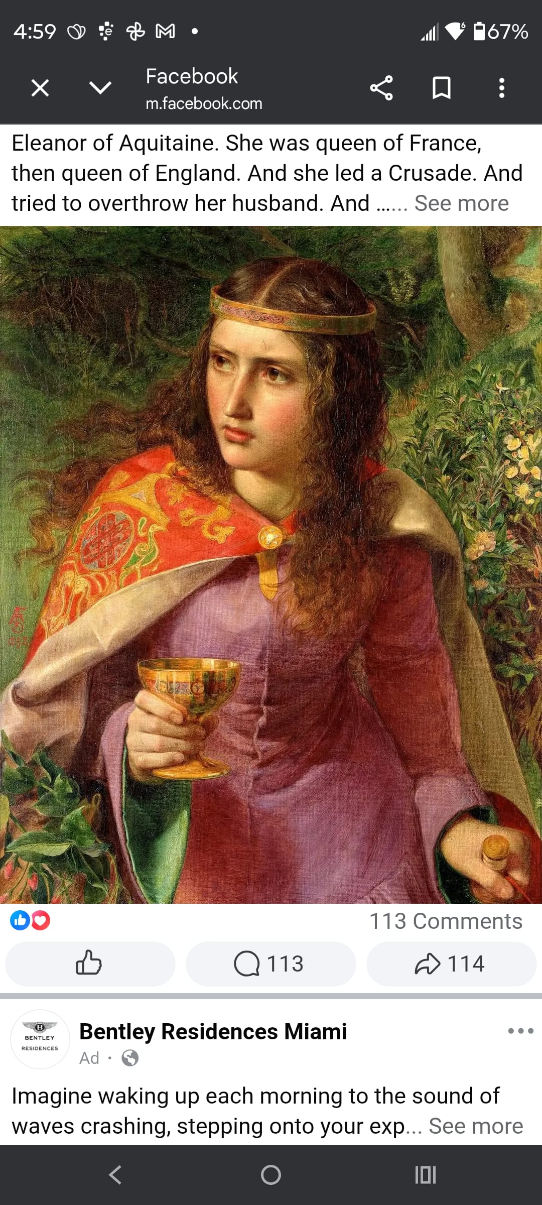 Eleanor Of Aquitaine Is My 23rd Great Grandmother (DNA confirms)