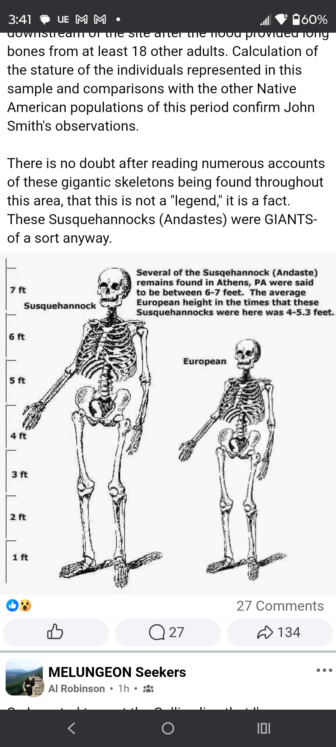 John Smith described Sasquatch