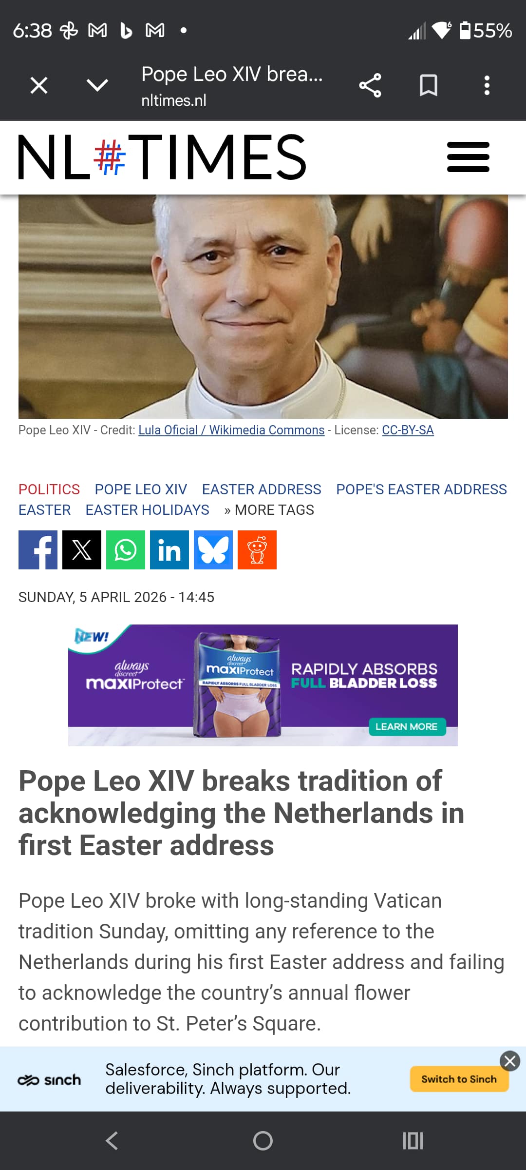Holland Family History impacts Pope Leo XIV Papacy