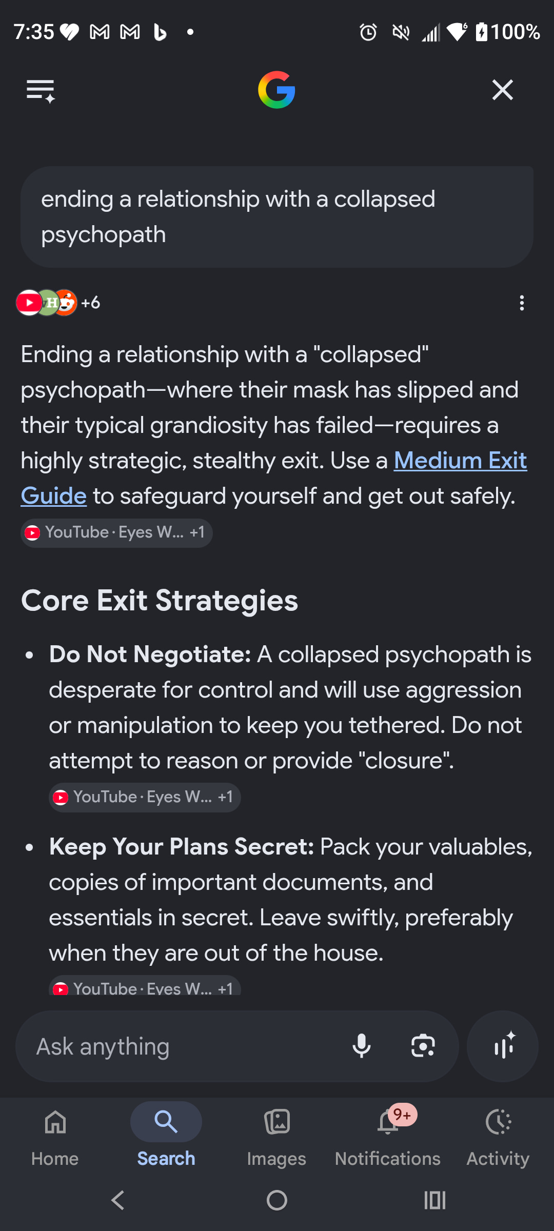 Ending Relationships With Collapsed Psychopaths