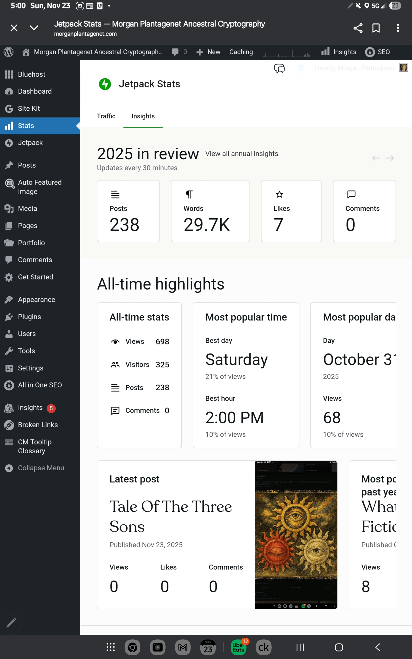 1000040256 - Morgan Plantagenet: Ancestral Cryptology and Genetic Cartography News 1000040256