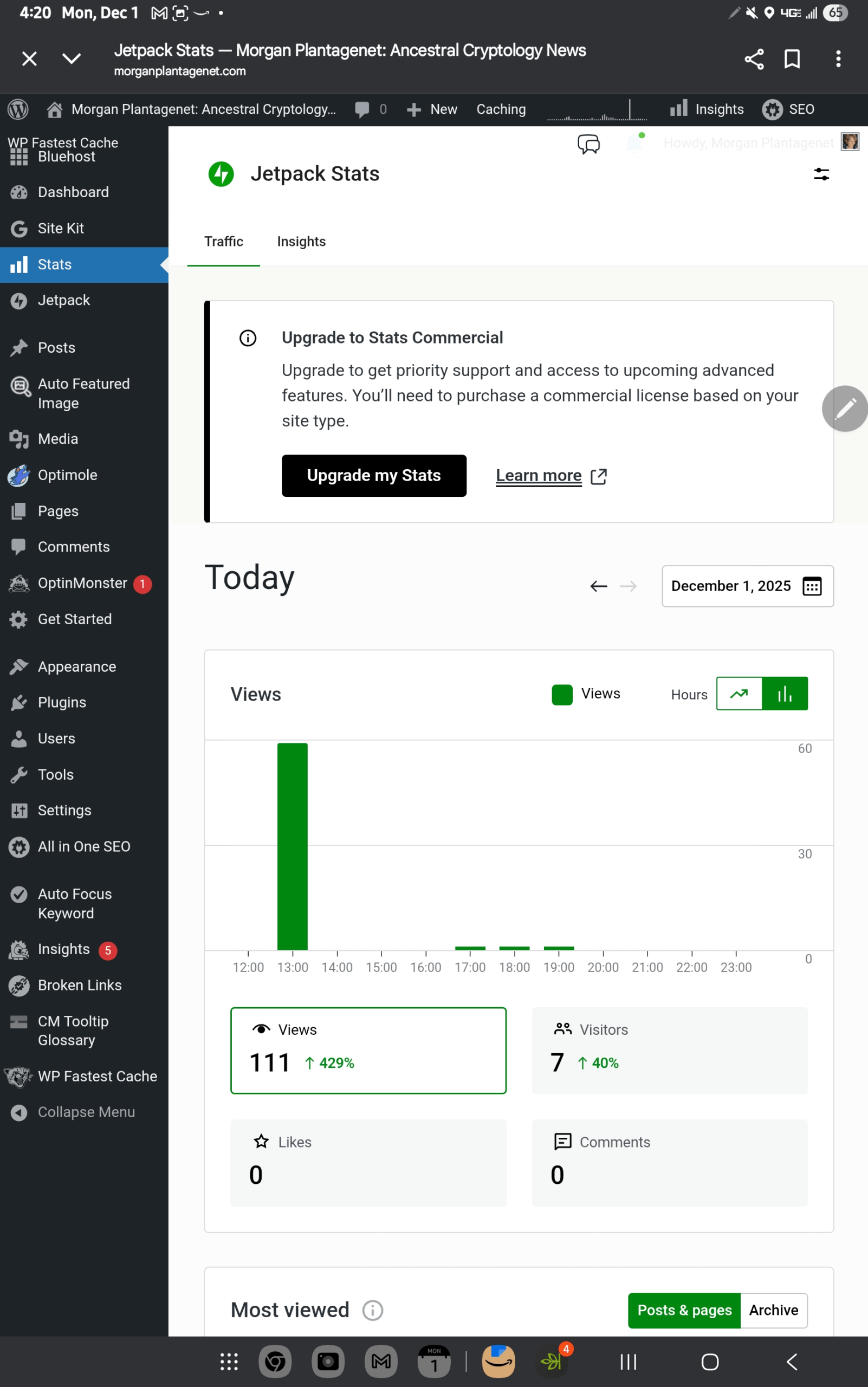 1000040523 - Morgan Plantagenet: Ancestral Cryptology and Genetic Cartography News 1000040523