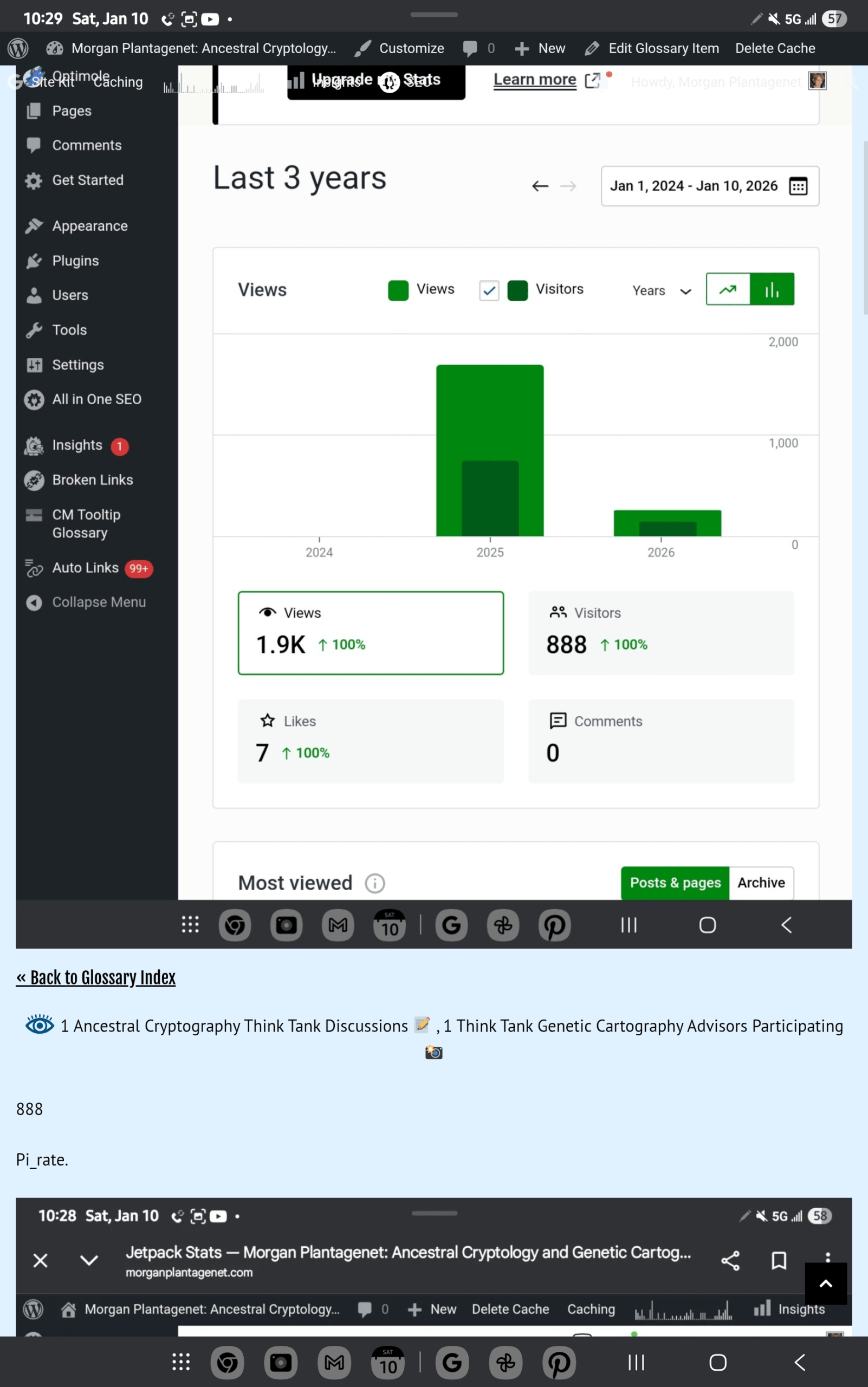 - Morgan Plantagenet: Ancestral Cryptology and Genetic Cartography News