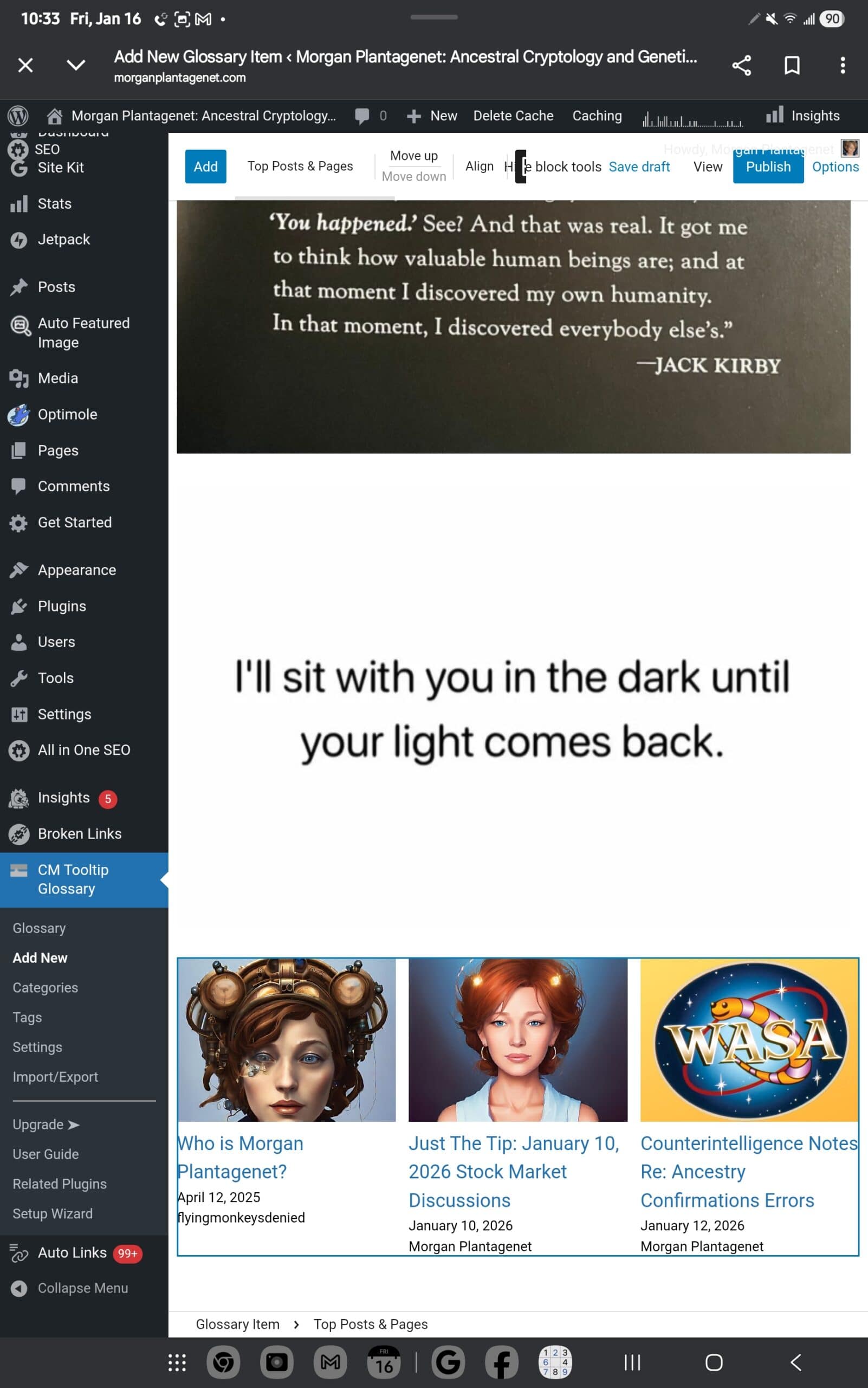 - Morgan Plantagenet: Ancestral Cryptology and Genetic Cartography News