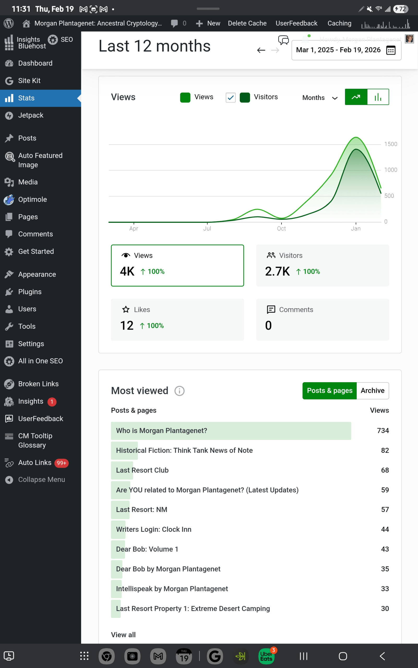 - Morgan Plantagenet: Ancestral Cryptology and Genetic Cartography News