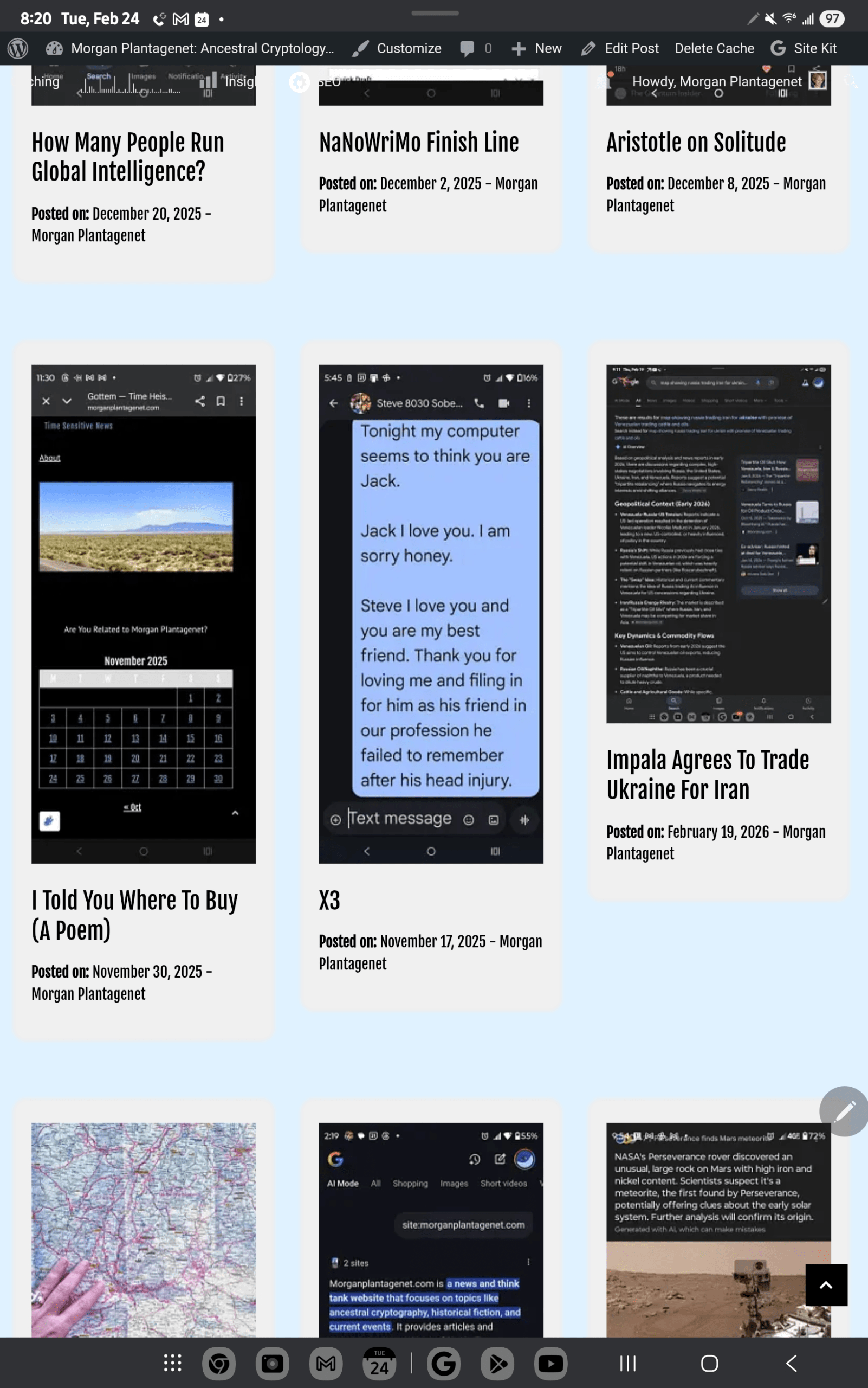 - Morgan Plantagenet: Ancestral Cryptology and Genetic Cartography News