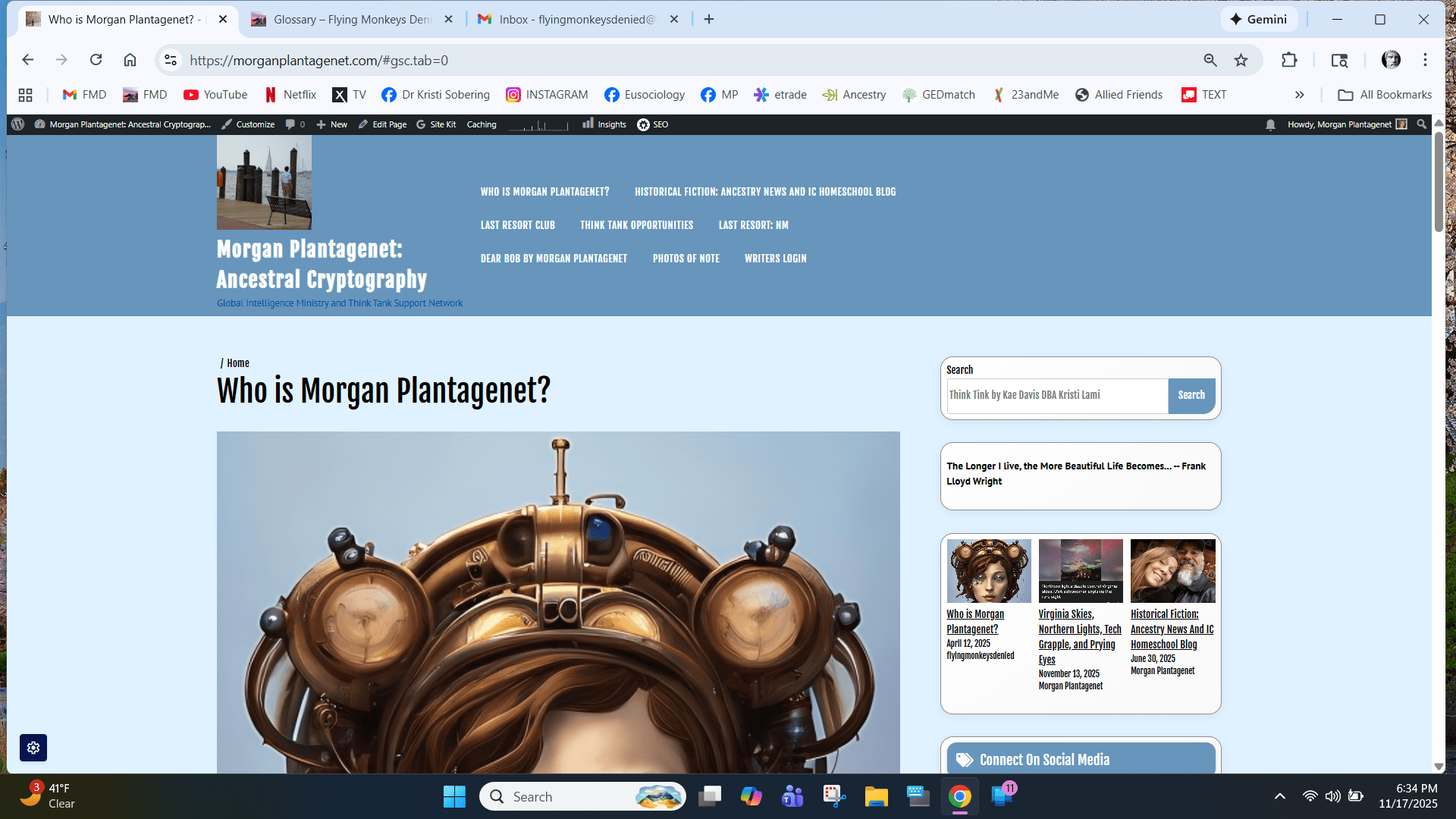 Screenshot 2025 11 17 183459 - Morgan Plantagenet: Ancestral Cryptology and Genetic Cartography News Screenshot
