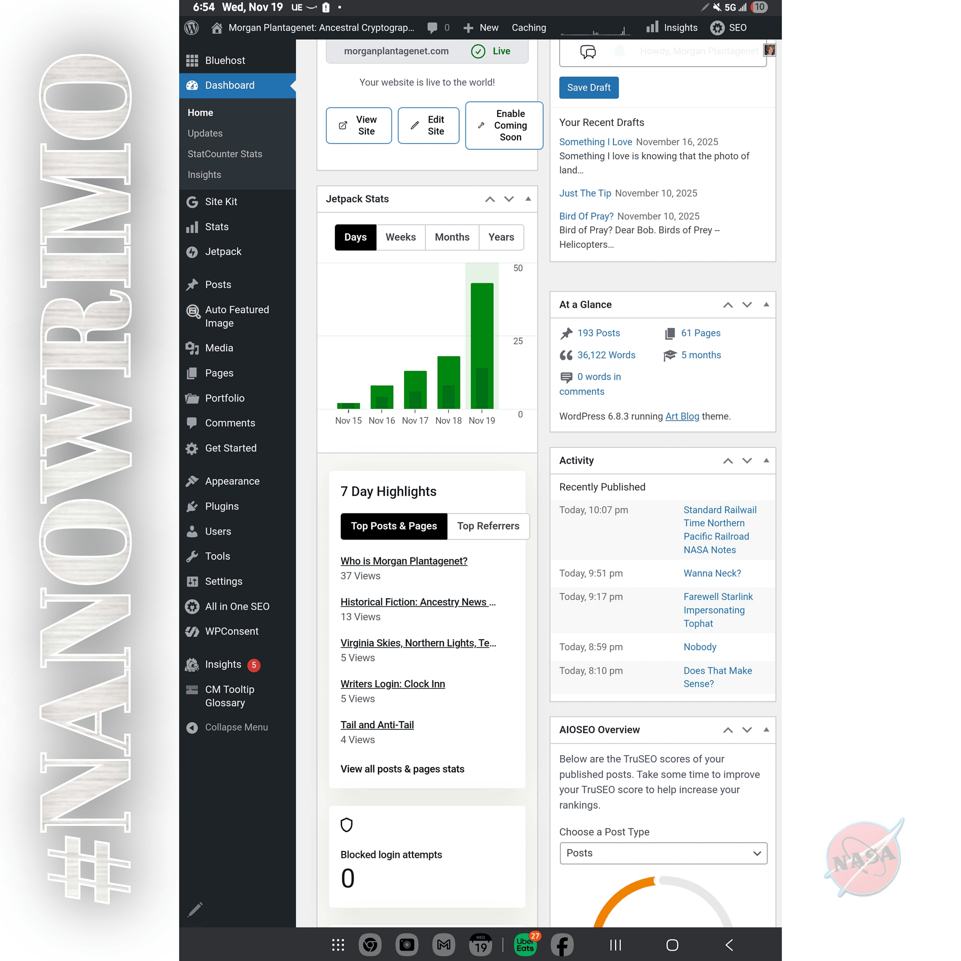 1000039821 - Morgan Plantagenet: Ancestral Cryptology and Genetic Cartography News 1000039821