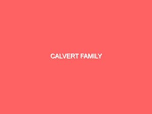 Calvert Family - Morgan Plantagenet: Ancestral Cryptology and Genetic ...