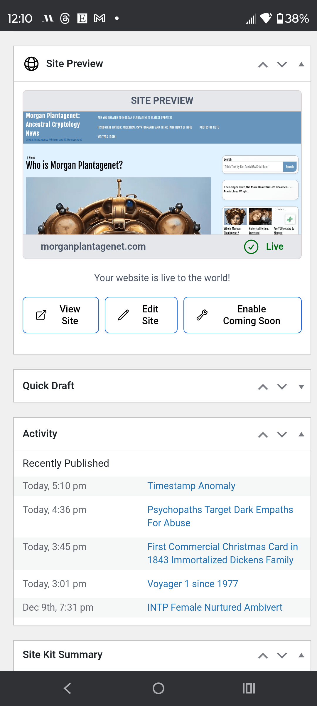 - Morgan Plantagenet: Ancestral Cryptology and Genetic Cartography News
