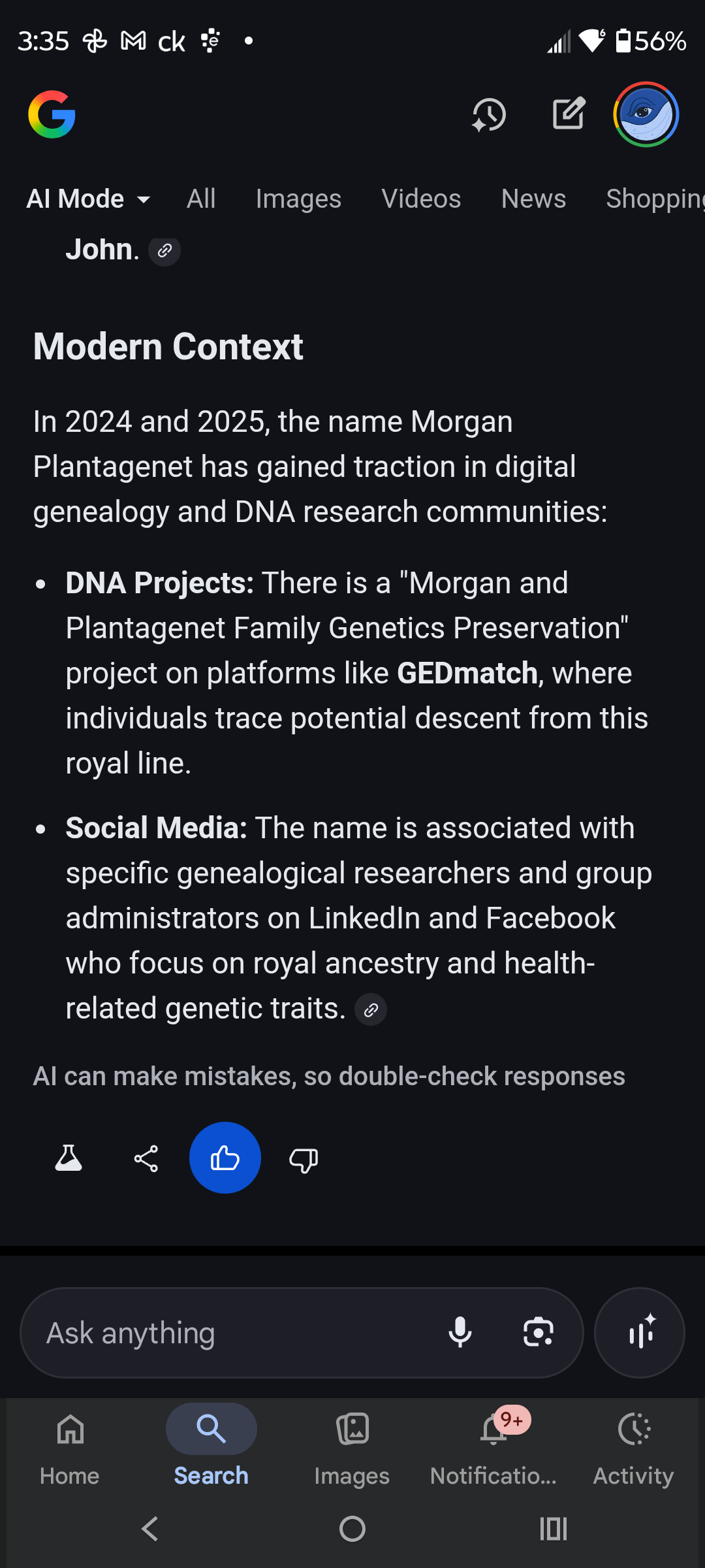 - Morgan Plantagenet: Ancestral Cryptology and Genetic Cartography News