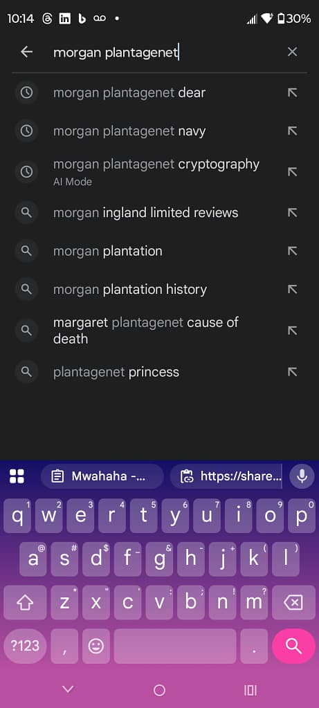 - Morgan Plantagenet: Ancestral Cryptology and Genetic Cartography News