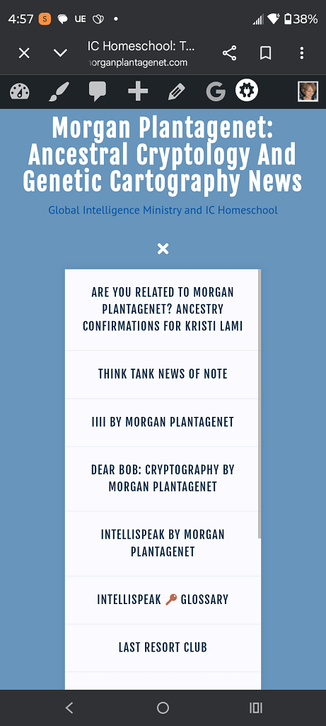 - Morgan Plantagenet: Ancestral Cryptology and Genetic Cartography News