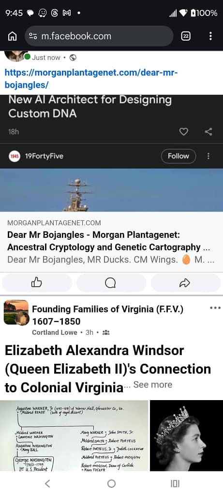 - Morgan Plantagenet: Ancestral Cryptology and Genetic Cartography News