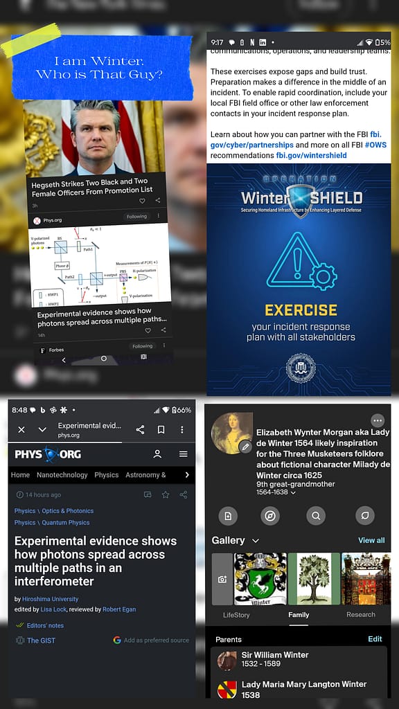 - Morgan Plantagenet: Ancestral Cryptology and Genetic Cartography News