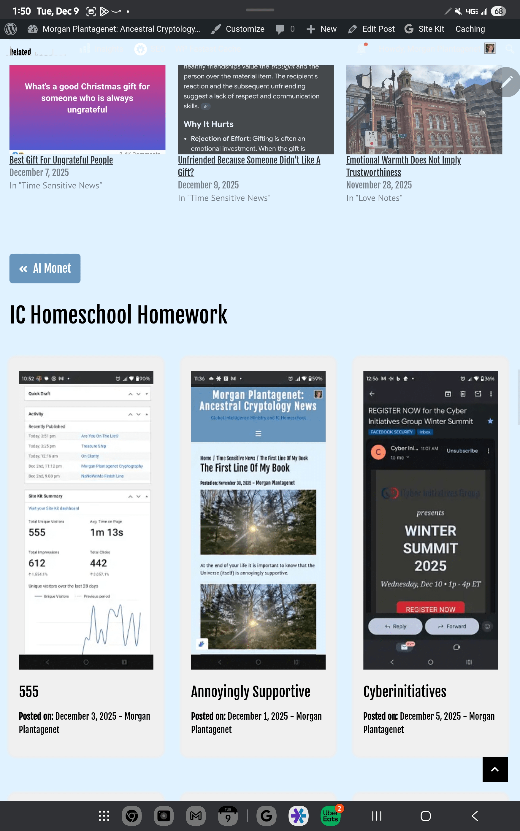- Morgan Plantagenet: Ancestral Cryptology and Genetic Cartography News