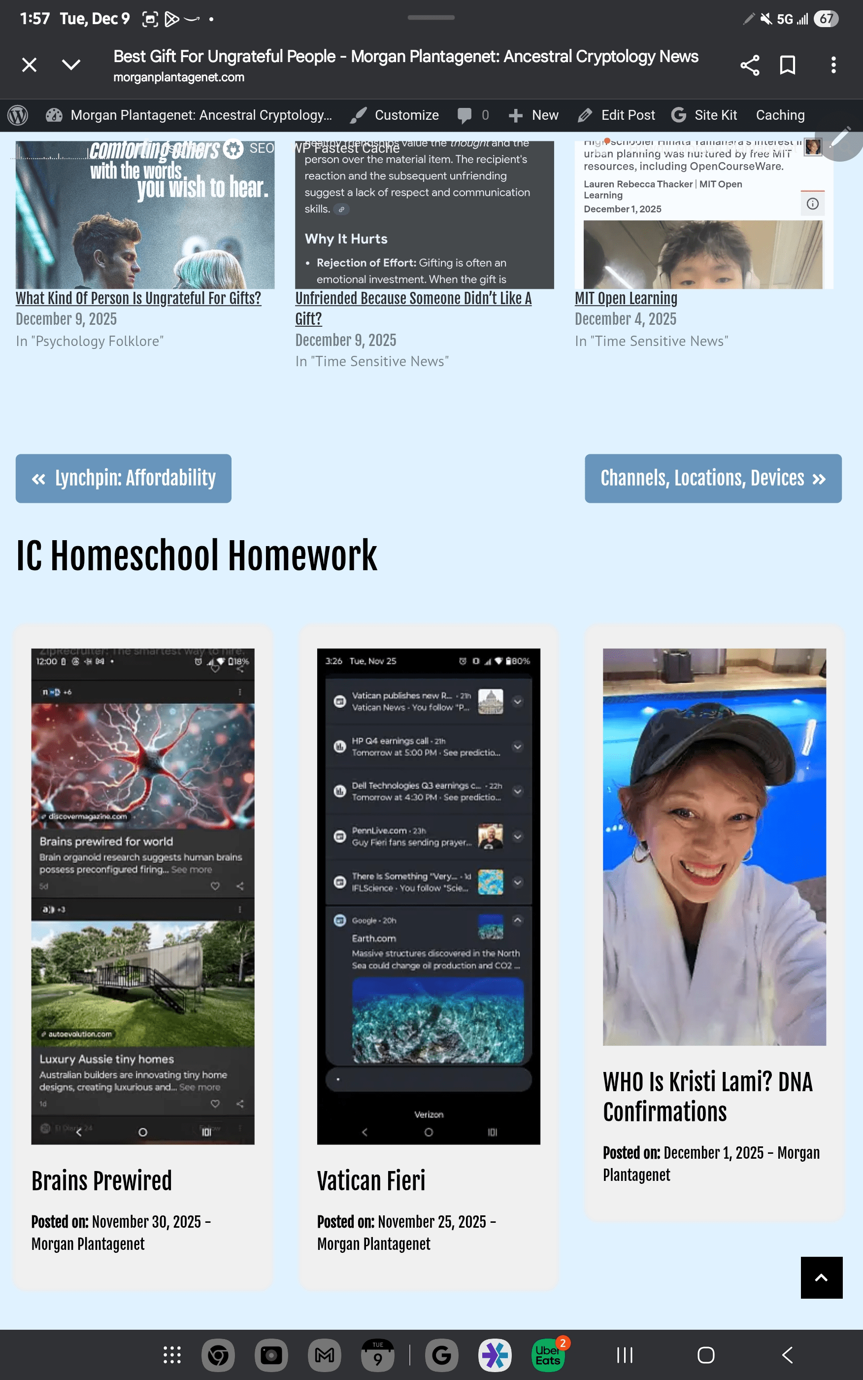 - Morgan Plantagenet: Ancestral Cryptology and Genetic Cartography News