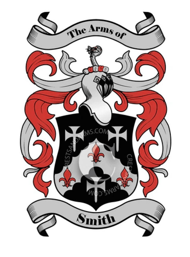 Smith Family Coat Of Arms RE GEDmatch Kit CN8047146