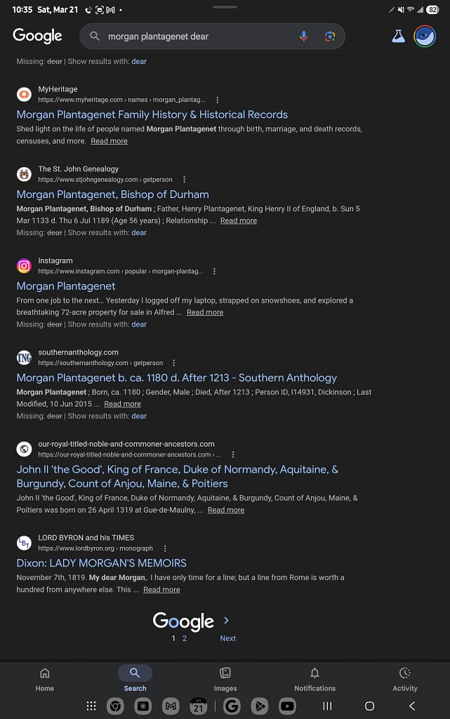 - Morgan Plantagenet: Ancestral Cryptology and Genetic Cartography News