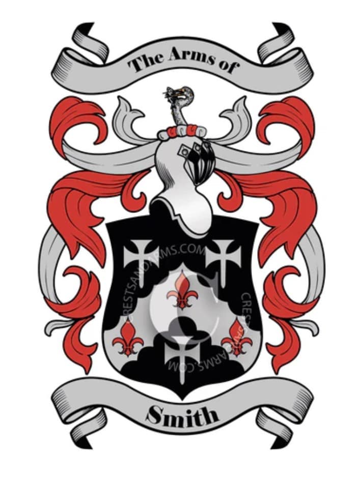 Smith Family Coat Of Arms RE GEDmatch Kit CN8047146