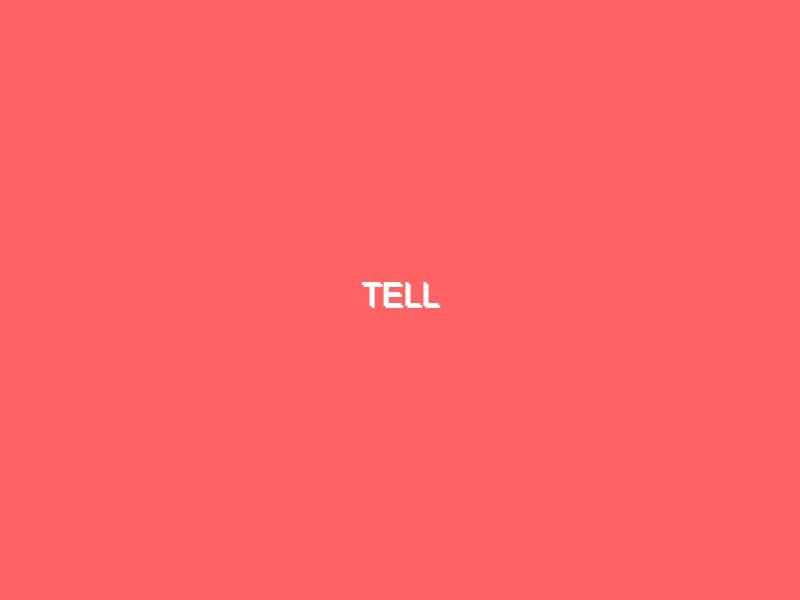 Tell