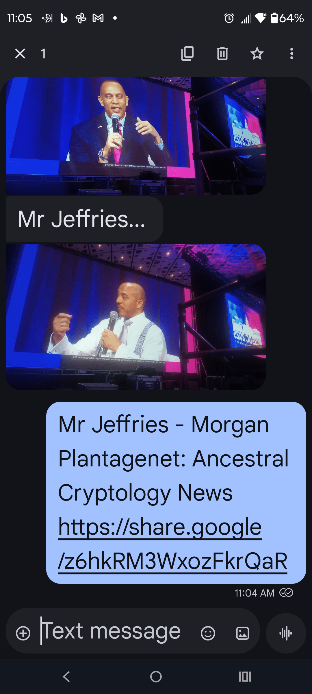 - Morgan Plantagenet: Ancestral Cryptology News