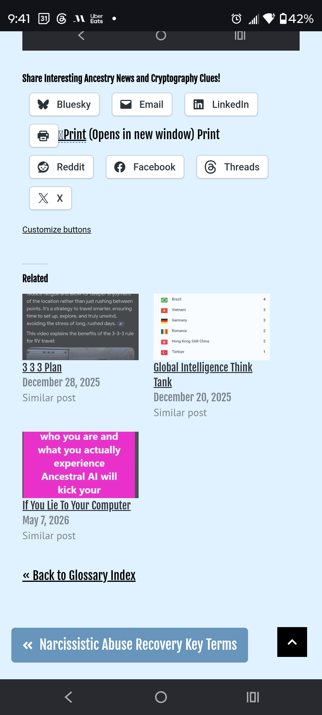 - Morgan Plantagenet: Ancestral Cryptology and Genetic Cartography News