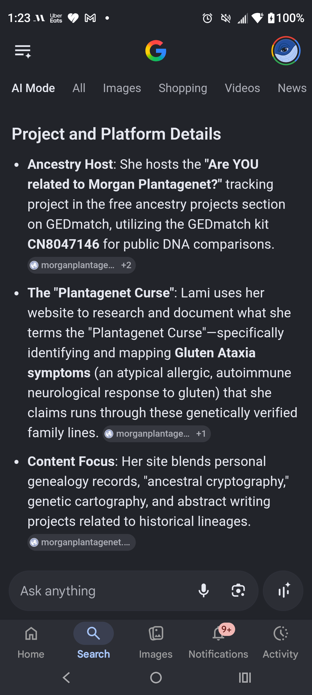 - Morgan Plantagenet: Ancestral Cryptology and Genetic Cartography News