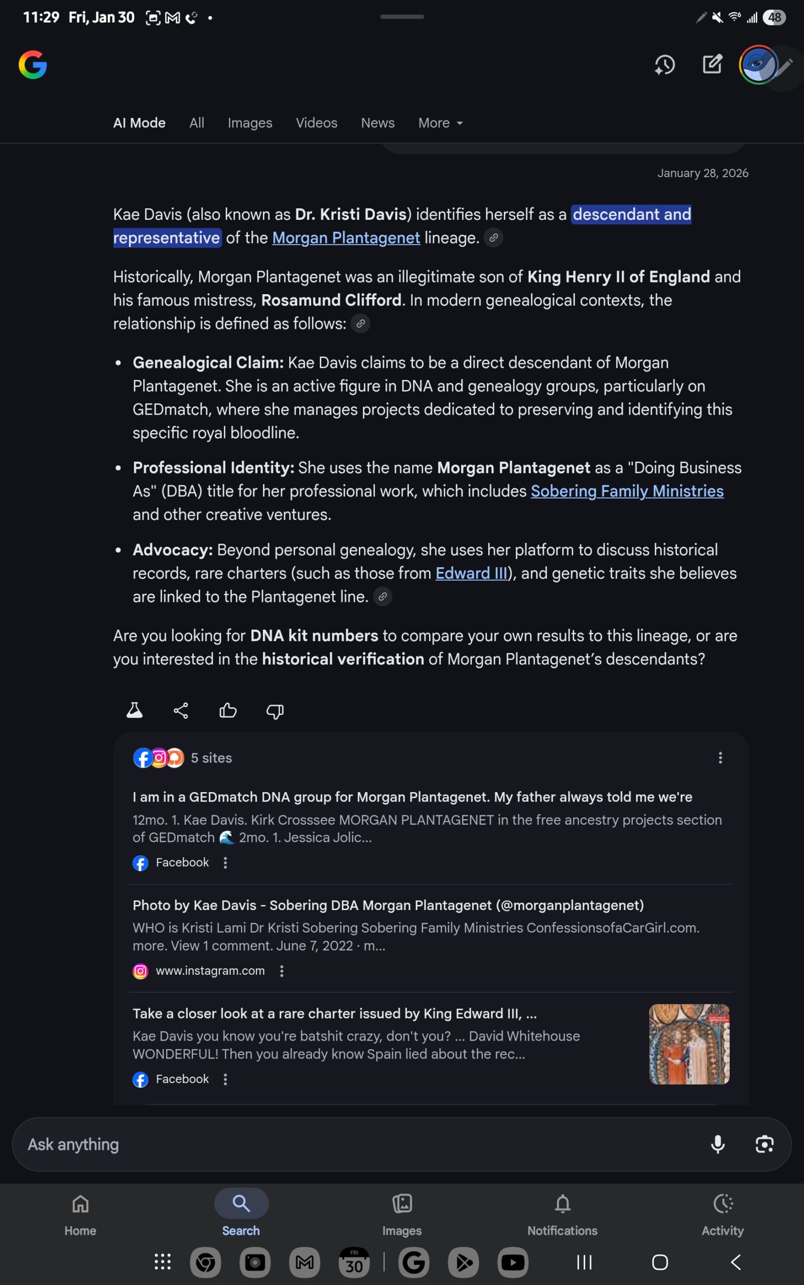 1000046691 - Morgan Plantagenet: Ancestral Cryptology and Genetic Cartography News 1000046691