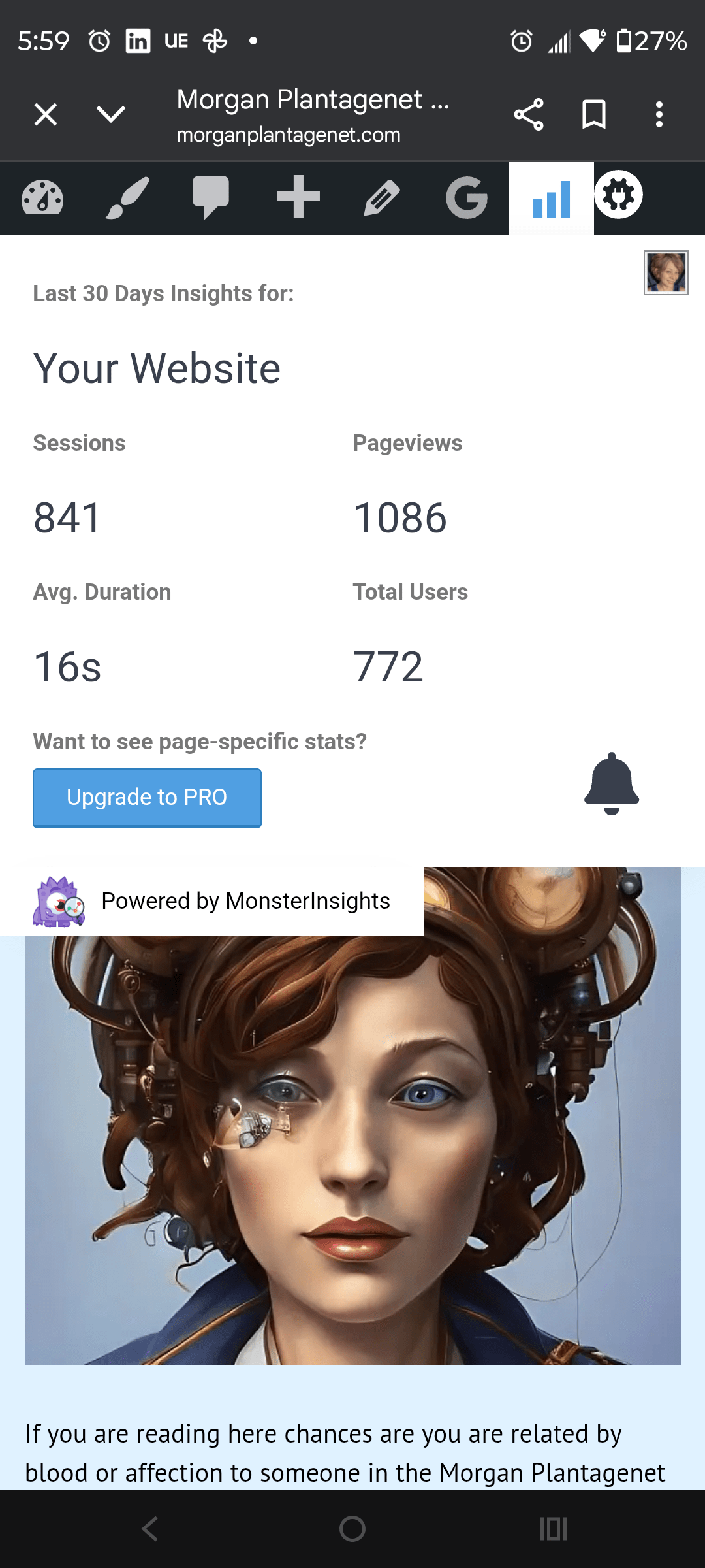 - Morgan Plantagenet: Ancestral Cryptology News