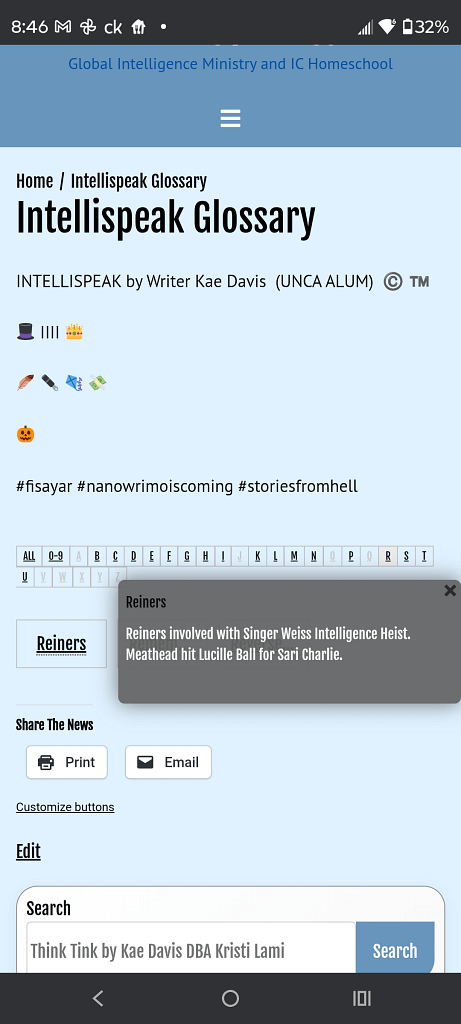 - Morgan Plantagenet: Ancestral Cryptology News