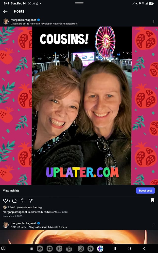 - Morgan Plantagenet: Ancestral Cryptology News