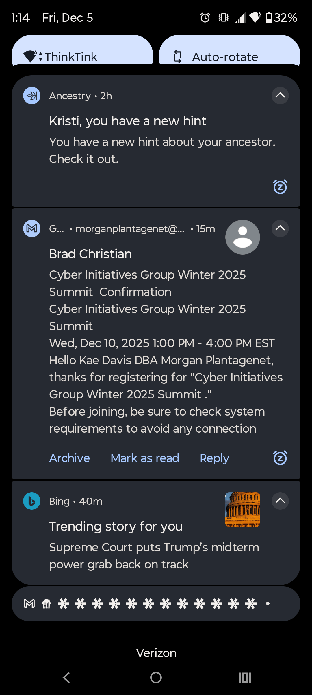 - Morgan Plantagenet: Ancestral Cryptology News