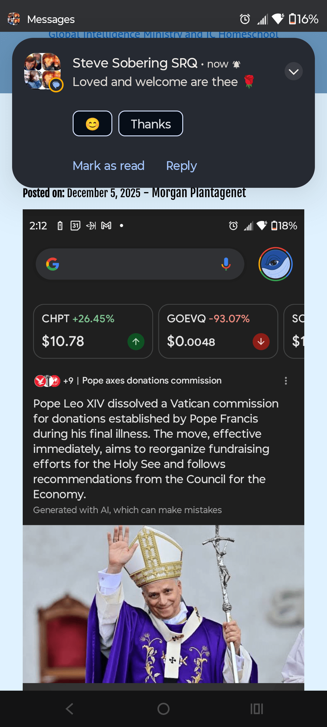 - Morgan Plantagenet: Ancestral Cryptology News