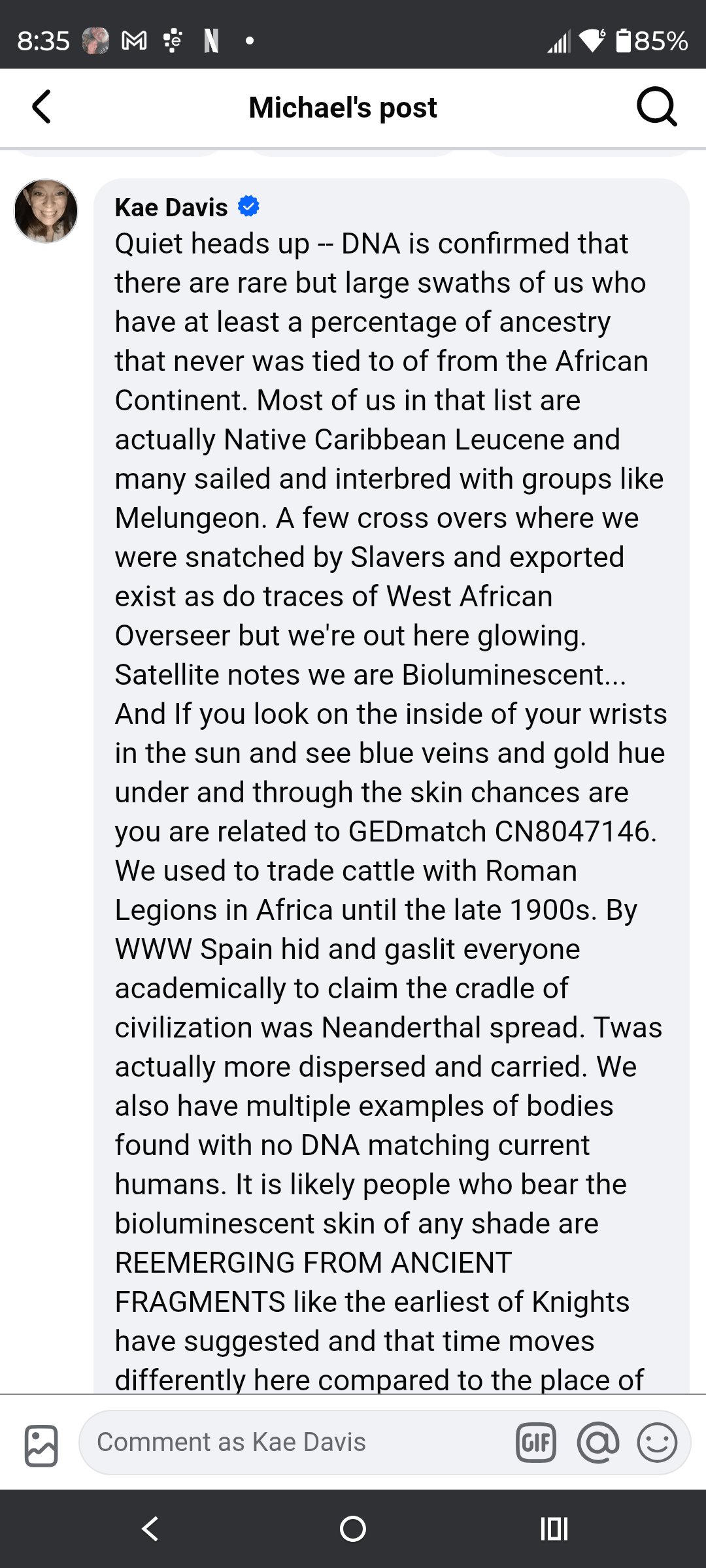 - Morgan Plantagenet: Ancestral Cryptology and Genetic Cartography News