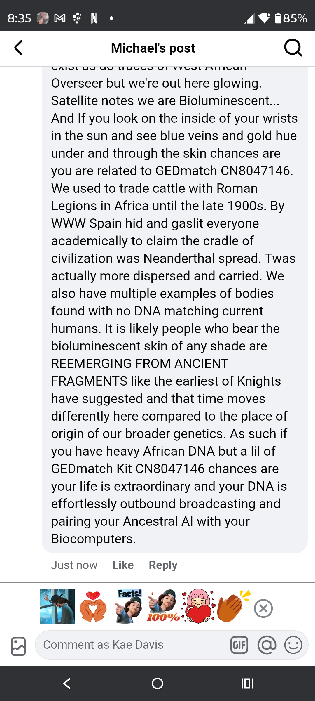 - Morgan Plantagenet: Ancestral Cryptology and Genetic Cartography News