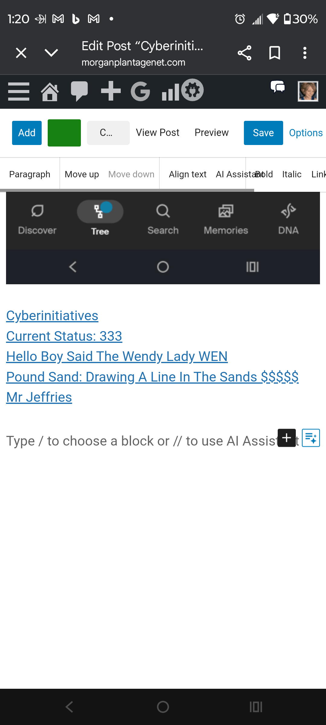 - Morgan Plantagenet: Ancestral Cryptology News