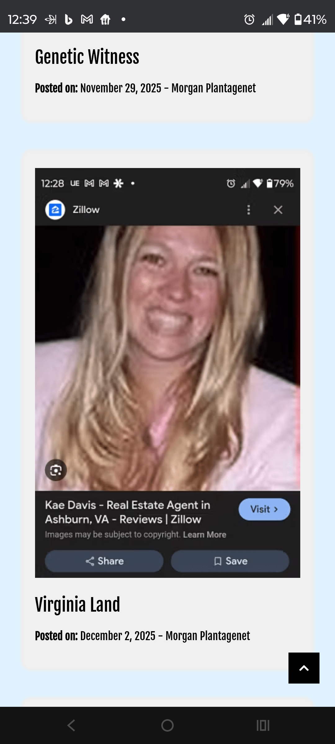 - Morgan Plantagenet: Ancestral Cryptology News