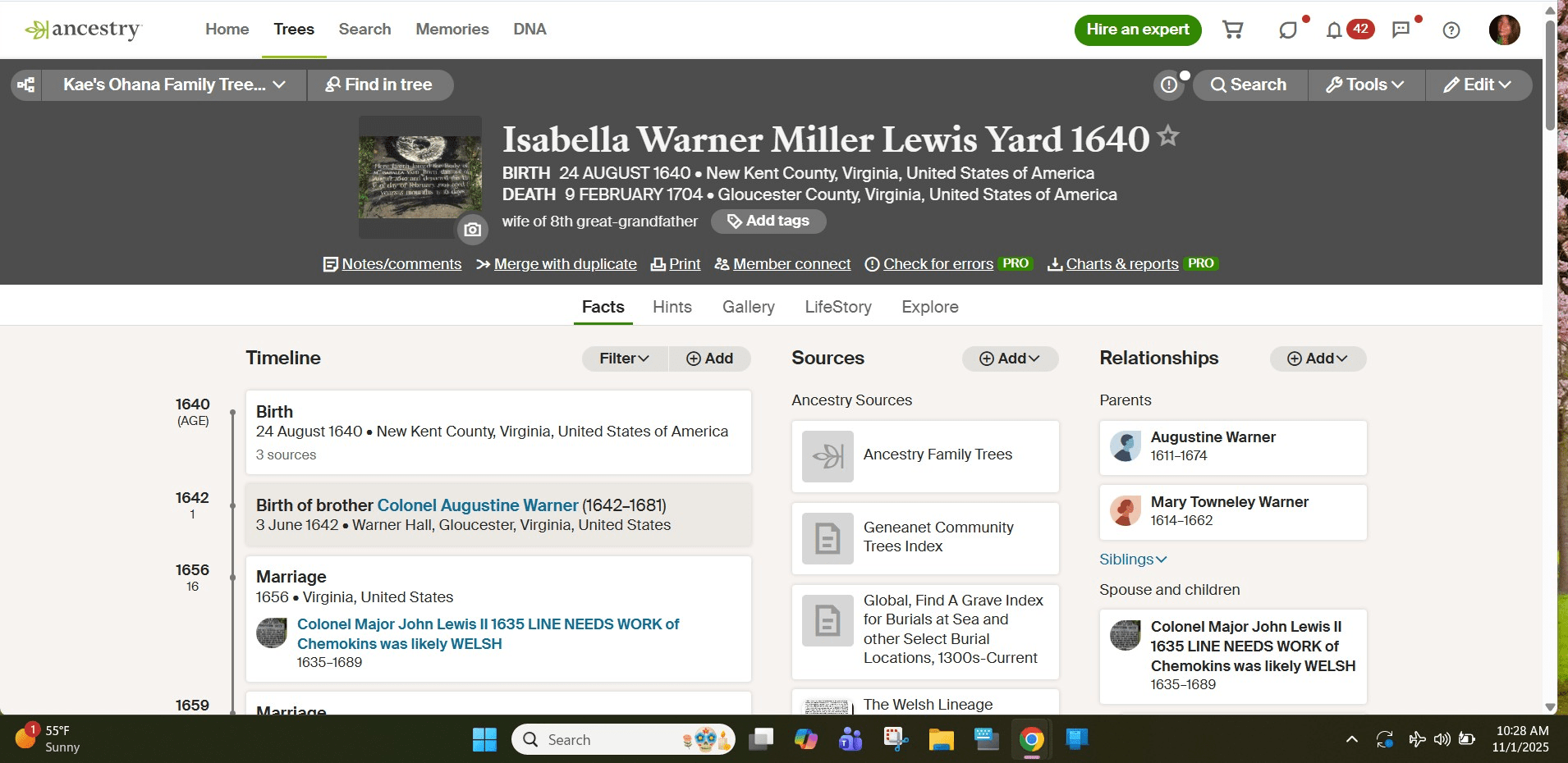 Chris Warner ancestry link to Kae Davis - Morgan Plantagenet: Ancestral Cryptology News Chris Warner ancestry link to Kae Davis